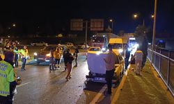 İnegöl'de zincirleme kaza; 4 yaralı