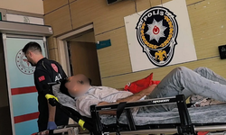 İnegöl'de İşçinin kolu preslendi