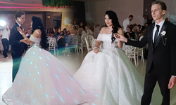ÖZBEKİSTANLI ALBİNA İNEGÖL'E GELİN OLDU