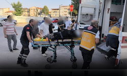 İnegöl'de kadın ölümden kıl payı döndü