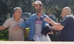 Önce küfürler, sonra yumruklar havada uçuştu