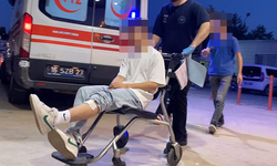 İnegöl'de karpuz keserken kendini bıçakladı