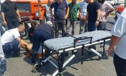 Akyazı’da tanker ile motosiklet çarpıştı: 1 yaralı