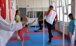 Bilecik’te yaz spor okullarında karate heyecanı sürüyor