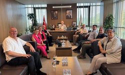İnegöl Kent Gönüllüleri Derneği’nden Başkan Taban’a Ziyaret
