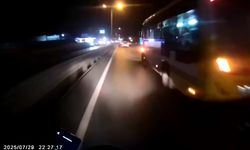 İnegöl'de motosikletli dehşeti yaşadı O anlar kamerada