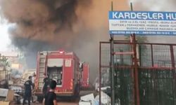 Bursa’da geri dönüşüm tesisinde yangın: Gökyüzünü siyah dumanlar kapladı