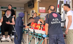 İnegöl'de yaralı oğlunu alnından öptü