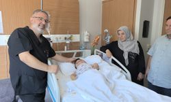 İnegöl'de karın ağrısıyla gittiği hastanede karnından 3 kilo tümör çıktı