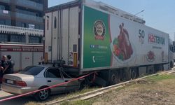Feci kaza kamerada: Park halindeki tıra çarptı, 2 çocuk babası hayatını kaybetti