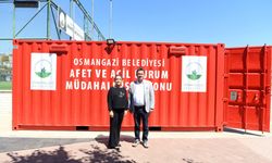 Osmangazi Belediyesi’nden örnek afet projesi