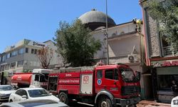 İznik'te camide korkutan yangın