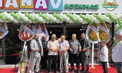 Korkmaz Manav hizmete açıldı
