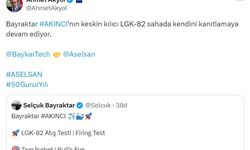 AKINCI TİHA’dan ASELSAN’ın LGK-82 mühimmatıyla hedefe tam isabet
