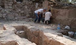 Antandros Antik Kenti kazılarında bin 600 yıllık vaftizhane ortaya çıkarıldı