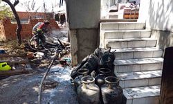 Balıkesir’de ev yangını korkuttu