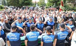 Gebze Belediye Başkan Yardımcısı Dursun Ali Arslan son yolculuğuna uğurlandı