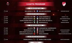 Trendyol 1. Lig’de 3 ve 4. hafta programları açıklandı