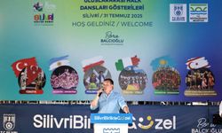 Uluslararası halk dansları gösterileri Silivri’de renkli görüntülere sahne oldu
