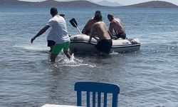 Yürüyerek gidilen adada can pazarı