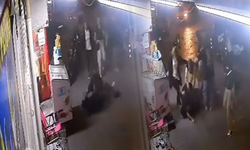 Yıldırım'da adamların kavgasına kadın da tekme ile karıştı