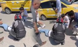 İnegöl'de motosikletli ölümden döndü