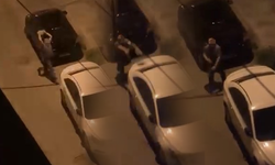 Yıldırım'da sokakta camı sağlam otomobil bırakmadı