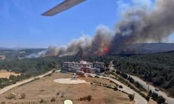 Çanakkale'de bir yangın daha! Ormana sıçradı, ekipler seferber oldu