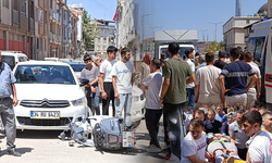 İnegöl'de annesi için dakikalarca gözyaşı döktü