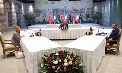 Dolmabahçe'de kritik zirve! Erdoğan, Meloni ve Dibeybe ile görüşüyor