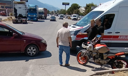 İnegöl'de metal sanayi kavşağında kaza; 1 yaralı