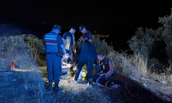 İznik'te şarampole yuvarlanan motosikletin sürücüsü yaralandı