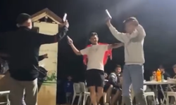 Kestel'de asker eğlencesinde silahlar ateşlendi