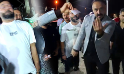 Düğünde drona para takarken elinden oluyordu