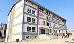 23 NİSAN MAHALLESİ’NDEKİ OKUL İNŞAATINDA SONA GELİNDİ