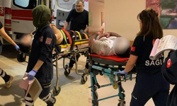 İnegöl'de ilginç kaza: 2 yaralı