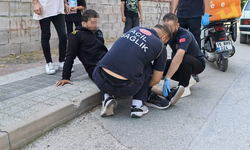 İnegöl'de kurye hastanelik oldu