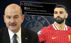 Süleyman Soylu'dan yıldız futbolcu Salah'ın paylaşımına destek