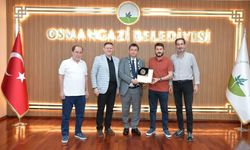 Kafkasspor'dan Başkan Aydın'a ziyaret