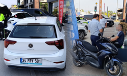 İnegöl'de genç sürücü ucuz atlattı