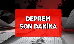 Sondakika depremin merkez üssü belli oldu