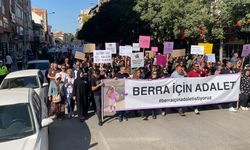 İnegöl'de Berra için adalet yürüyüşü düzenlendi