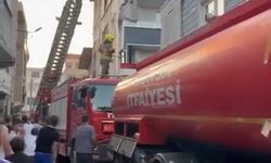 Yıldırım’da yangın paniği! Anneanne torununu alevlerden böyle kurtardı