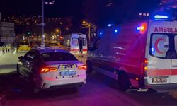 Osmangazi'de boş yolda iki motosikletli kaza yaptı: 1 yaralı