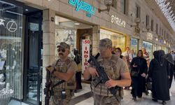 Bursa'da tarihi çarşı özel harekata emanet