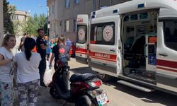 Bursa'da motosiklet bisiklete çarptı