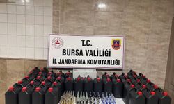 Bursa’da yol uygulamasında 200 litre etil alkol ve 99 adet alkol kiti ele geçirildi