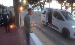 İznik'te kafeye silahlı saldırı kamerada