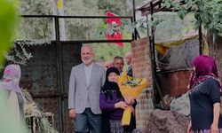 AK Parti heyeti şehit ailesi ile bir araya geldi