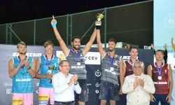 Ayvalık’ta düzenlenen "2025 Plaj Voleybolu Dünya Turu" sona erdi